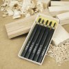 YOSHIHARU H-5 Set of Mini Carving Chisels - 5 Pieces