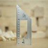Japanese SHINWA 45+90° Aluminum Miter Square