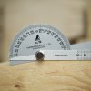 Japanese protractor SHINWA with ruler