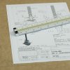 Japanese SHINWA Folding Ruler with 8 Scales for Maps and Drawings