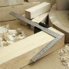 Japanese carpenter's square with stop SHINWA - 8 scales