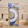 Japanese Protractor and Inclinometer SHINWA Blue Slant