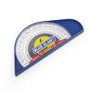 Japanese protractor and inclinometer SHINWA Blue Slant