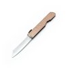 Japanese Higonokami NAGAO Folding Knife with Yasuki Steel and Copper Handle - 73 mm