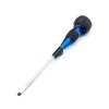 Japanese electrician's flat screwdriver SK11 - 6 x 150 mm - hard ceramic insert