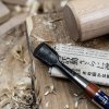 6204 Japanese round carving chisel with groove Yoshihiro forged laminated White Paper Steel blade white steel Yasuki regals cz www.regals.cz 006