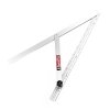 Japanese Adjustable Protractor SHINWA with Metric Scale - 600 mm
