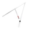 Japanese Adjustable Protractor SHINWA with Metric Scale - 900 mm