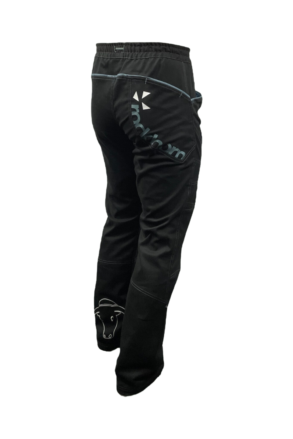 pánské kalhoty UNIVERSITY NEW / černé KALHOTY: XL