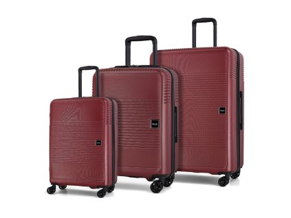 kufr ROCK Lincoln TR 0281 3 burgundy