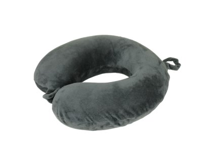 Cestovní polštář ROCK TA 0030 z paměťové pěny grey