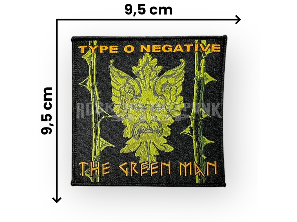 Nášivka Type O Negative Green Man