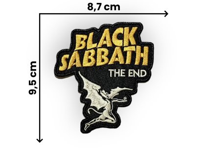 Nášivka Black Sabbath The End