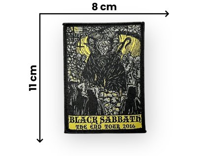 Nášivka Black Sabbath The End Tour 2016