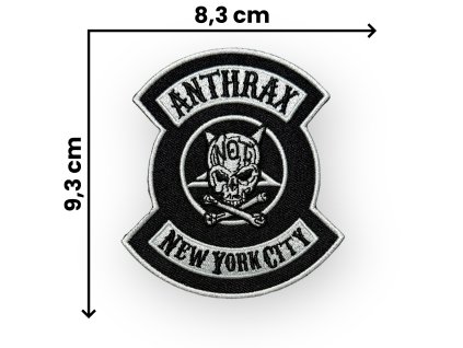 Nášivka Anthrax NYC