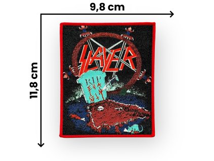 Nášivka Slayer Reign in Pain
