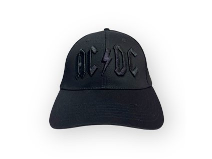 Kšiltovka ACDC černá