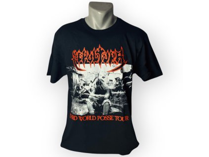 Tričko Sepultura Third World Posse (Tour 1992) (1)