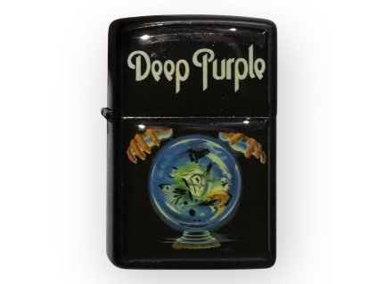 Zapalovač Deep Purple černý