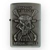 1663 zapalovac shadow warriors lebka stribrny 1