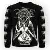 Tričko s dlouhým rukávem Darkthrone Black Death & Beyond Baphomet (1)