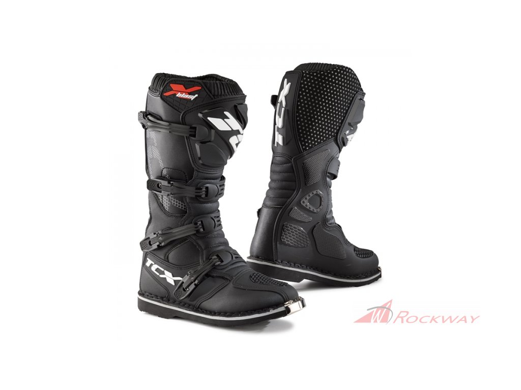 Moto boty TCX X-BLAST Äerné - ROCKWAY