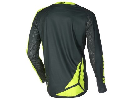 Dres JUST1 J-FORCE VERTIGO šedo/fluo žlutý