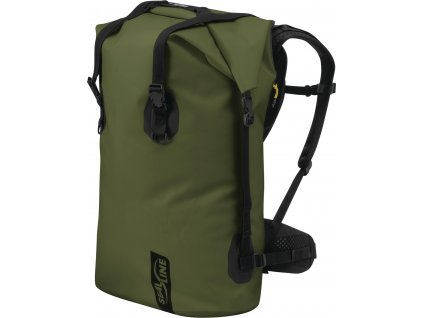 BOUNDARY Dry Pack 115 L Olive, voděodolný vak, olivový