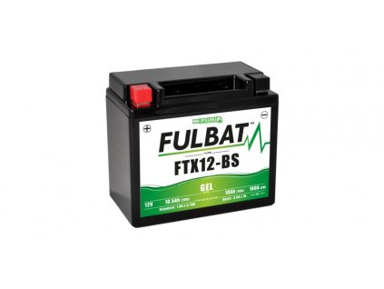 Baterie 12V, FTX12-BS GEL, 10Ah, 180A, bezúdržbová GEL technologie 150x87x130 FULBAT (aktivovaná ve výrobě)
