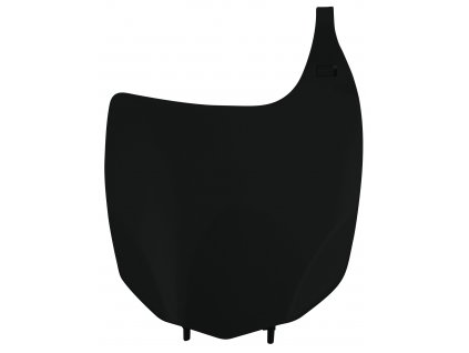 Čelní číslová tabulka Kawasaki, RTECH (černá)