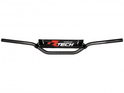 Řídítka (Michael P.) o průměru 22 mm s hrazdou a chráničem, RTECH (černá)