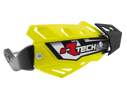 Kryty páček FLX ATV, RTECH (neon žluté, 4 varianty v 1, vč. montážní sady)