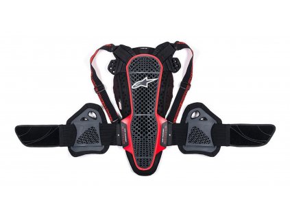 Páteřový chránič NUCLEON KR-3 2021 certifikace CE2, ALPINESTARS (černý/červený/šedý)