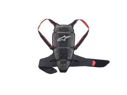 páteřový chránič NUCLEON KR-CELL, ALPINESTARS (černý/šedý/červený) 2026