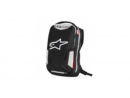 batoh CITY HUNTER, ALPINESTARS (černý/bílý/červený, objem 25 l)