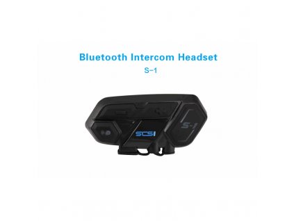 1- Interkom bluetooth SCS S-1 Sigle Pack - AKCE