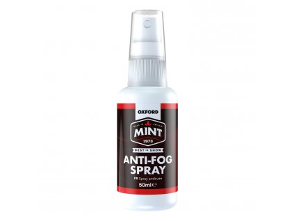 MINT antifog sprej proti mlžení plexi, aplikátor s rozprašovačem 50 ml