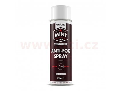 MINT antifog sprej proti mlžení plexi 250 ml