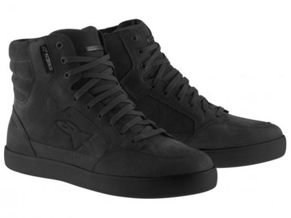 boty J-6 WATERPROOF, ALPINESTARS (černé) 2025