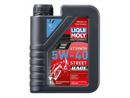 LIQUI MOLY Motorbike 4T Synth 5W40 Race, plně syntetický motorový olej 1 l