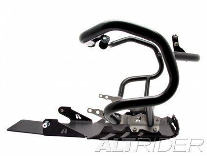 additional photos altrider crash bar and skid plate system for the bmw r 1250 gs white silver