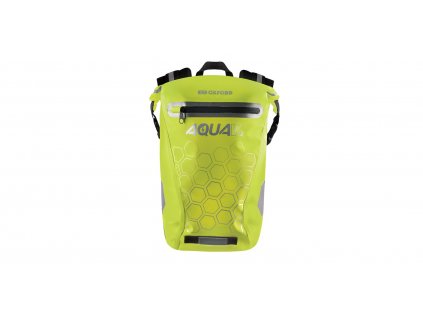 vodotěsný batoh AQUA V12, OXFORD (žlutá fluo, objem 12 L)
