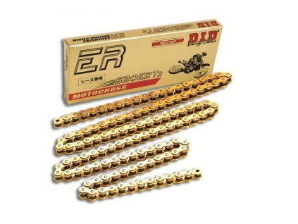 Motokrosový řetěz D.I.D Chain 520ER-T3 SDH 112 L Zlatá/Zlatá