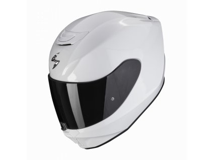 Moto přilba SCORPION EXO-391 SOLID bílá