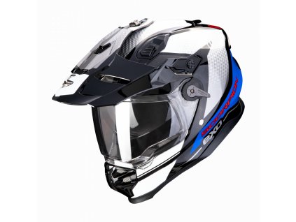 Moto přilba SCORPION ADF-9000 AIR TRAIL černo/modro/bílá