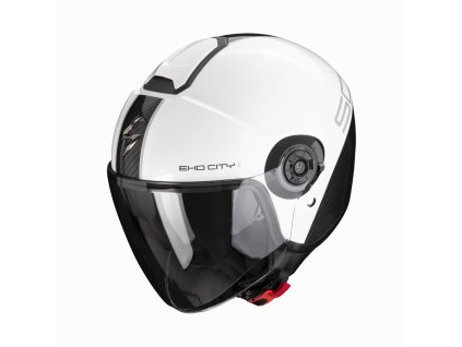 Moto přilba SCORPION EXO-CITY II CARBO bílo/černá