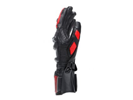 Moto rukavice DAINESE DRUID 4 černo/lava červené/bílé