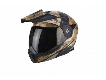 Moto přilba SCORPION ADX-1 BATTLEFLAGE