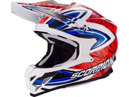 Scorpion VX 15 EVO AIR REVENGE white red blue