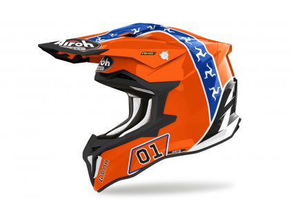 Přilba STRYCKER Hazzard, AIROH (oranžová) 2023